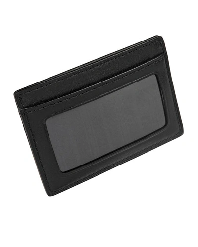 Shop Tumi Delta Slim Card Case Id In Black