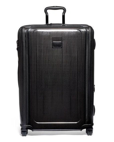 Shop Tumi Large Trip Expandable 4-wheel Luggage In Black