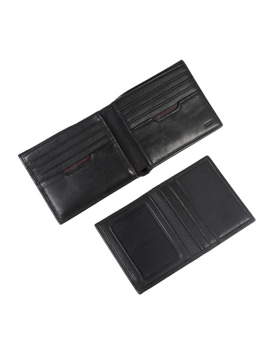 Shop Tumi Delta Global Removable Passcase Card Case In Black