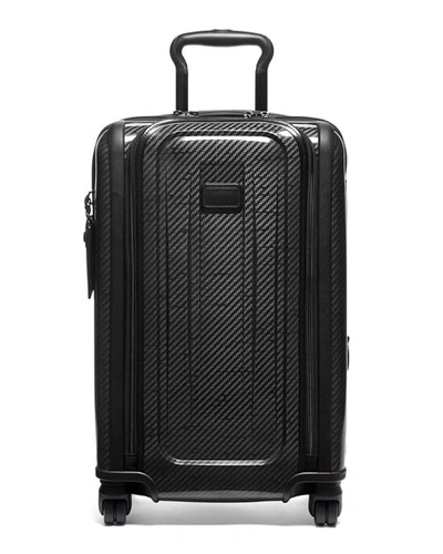 Shop Tumi International Expandable 4 Wheel Carry-on Luggage In Black