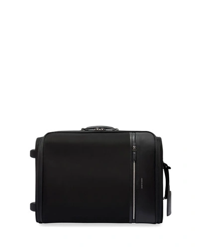 Shop Hook + Albert Men's Expandable Garment Carry-on Luggage In Black