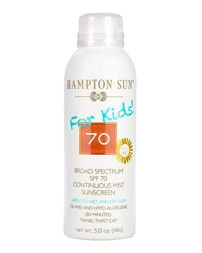 Shop Hampton Sun Spf 70 For Kids! Continuous Mist, 5 Oz.