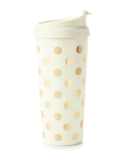 Shop Kate Spade Golden Dots Thermal Mug