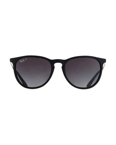 Ray Ban Men's Round Metal Sunglasses In Black