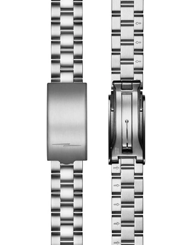 Shop Shinola Limited-edition Smokey Robinson My Girl 32mm Bracelet Watch In Slate