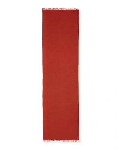 Shop Loro Piana Men's Sciarpa Cashmere Scarf In Red