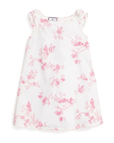 Shop Petite Plume Kid's Amelie Floral Nightgown In Pink Multi