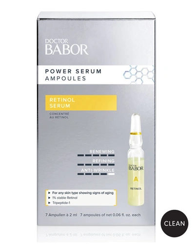 Shop Babor Power Serum Ampoules Retinol Serum