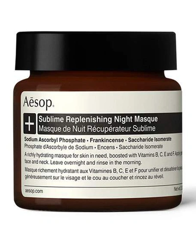 Shop Aesop 2 Oz. Sublime Replenishing Night Masque