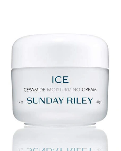 Shop Sunday Riley Modern Skincare Ice Ceramide Moisturizing Cream, 1.76 Oz. / 50 G