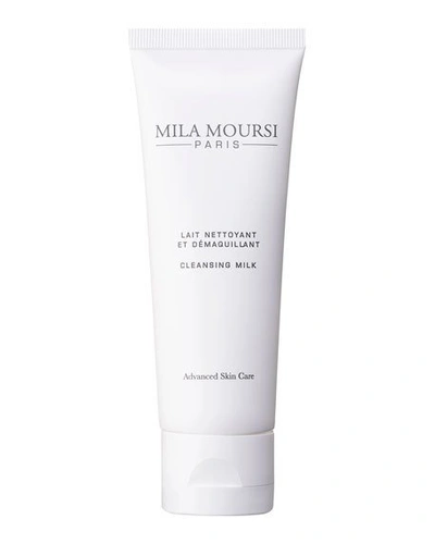 Shop Mila Moursi Lait Nettoyant Cleansing Milk, 3.7 Oz. / 100 ml