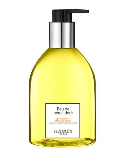 Shop Hermes Eau De N&eacute;roli Dor&eacute; Hand & Body Cleansing Gel, 10 Oz.