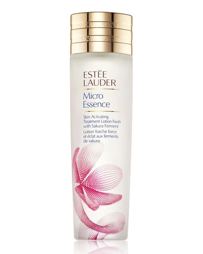Shop Estée Lauder Micro Essence Skin Activating Treatment Lotion Fresh With Sakura Ferment, 6.7 Oz. / 200 ml