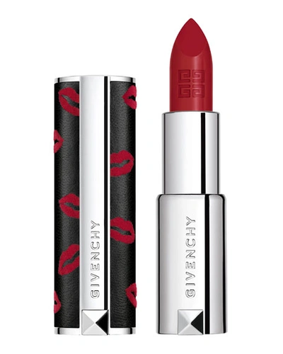 Shop Givenchy Valentine's Day Collection 2020 Le Rouge Semi-matte Lipstick