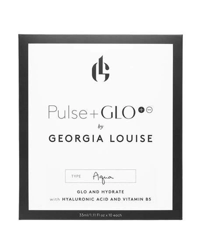 Shop Georgia Louise Pulse+glo Aqua Sheet Masks