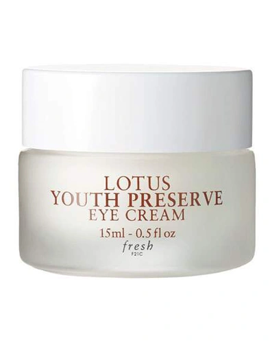 Shop Fresh 0.5 Fl. Oz. Lotus Youth Preserve Eye Cream