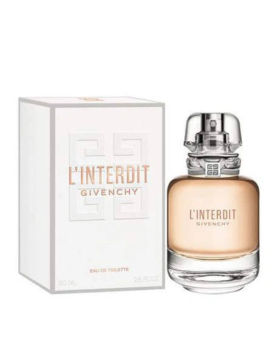 Shop Givenchy 2.7 Oz. L'interdit Eau De Toilette In Orange