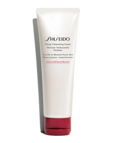 Shop Shiseido 4.2 Oz. Deep Cleansing Foam