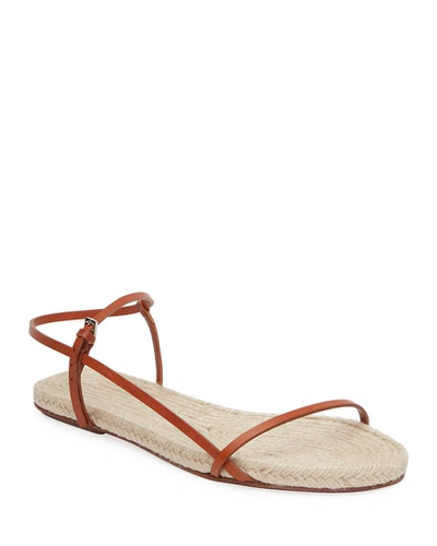 Shop The Row Bare Espadrille Sandals In Ambra