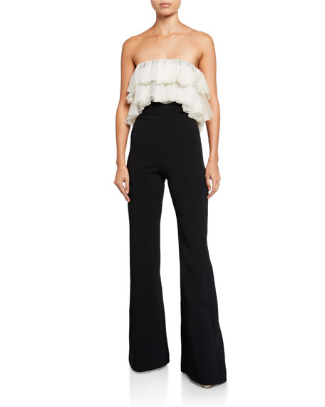 tiered ruffle jumpsuit