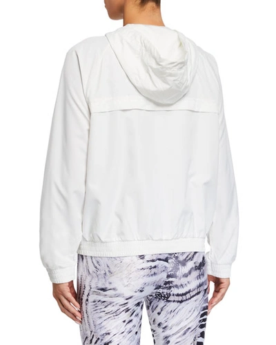 Shop Onzie Breakaway Track Jacket In White