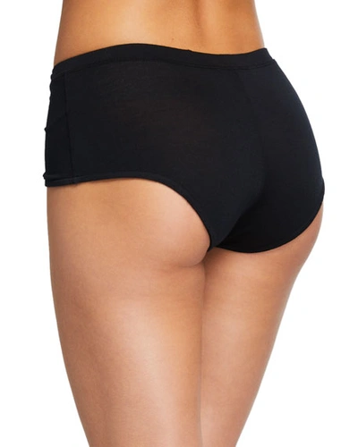 Shop Kiki De Montparnasse Intime High-waist Brief Panty In Black