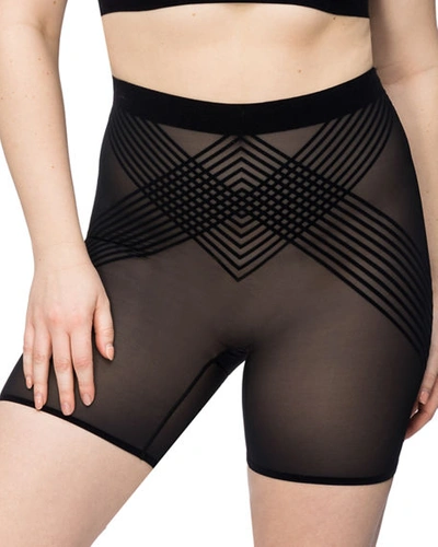 Shop Nancy Ganz Body Perfection High-waist Shaper In Black