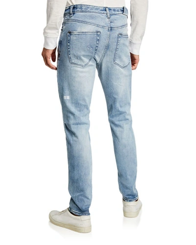 Ksubi Men's Chitch Philly Distressed Jeans In Blue
