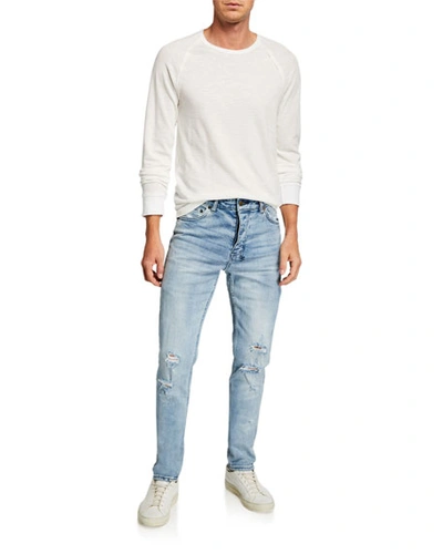 Ksubi Men's Chitch Philly Distressed Jeans In Blue