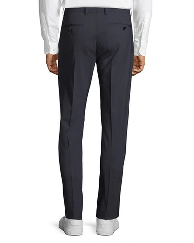 Shop Theory Men's Mayer New Tailored Wool Pant In Eclipse