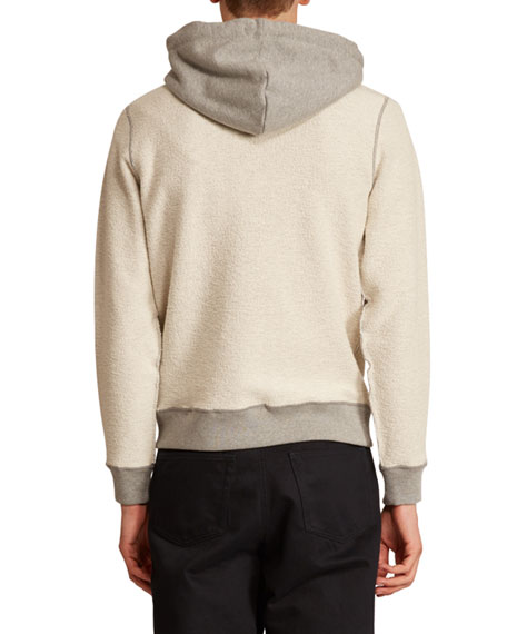 Loewe Inside-out Anagram-embroidered Hooded Sweatshirt In Gray | ModeSens