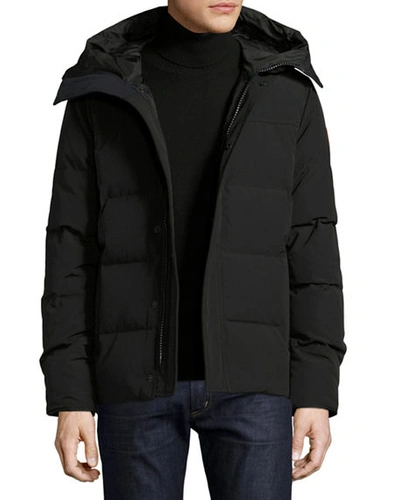 Canada Goose Macmillan Quilted Shell Hooded Down Parka In Black | ModeSens