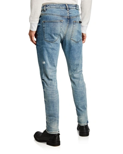 Shop Ksubi Men's Chitch Pure Dynamite Jeans In Blue