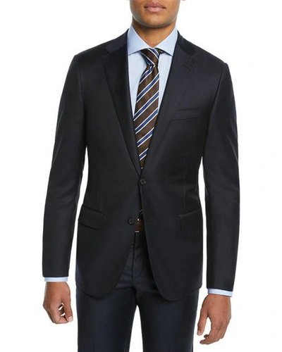 Hickey Freeman Men's Two-piece Tasmanian Suit In Navy