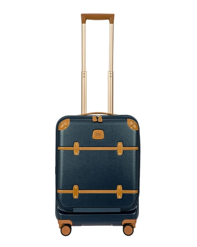 Shop Bric's Bellagio 21" Carryon Spinner Luggage In Blue