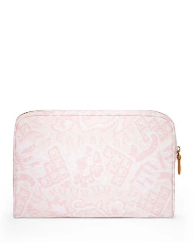 Shop Aerin Batik Beauty Medium Bag In Light Pink