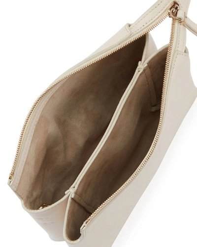 Shop The Row Mini Nu Twin Bag In Smooth Calfskin In Ivory