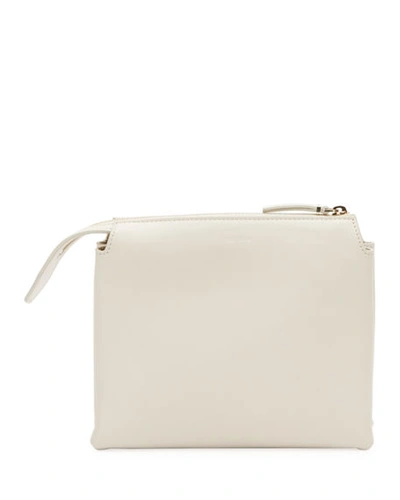 Shop The Row Mini Nu Twin Bag In Smooth Calfskin In Ivory