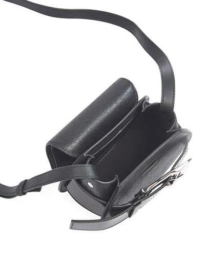Shop Proenza Schouler Buckle Mini Crossbody Bag In Black