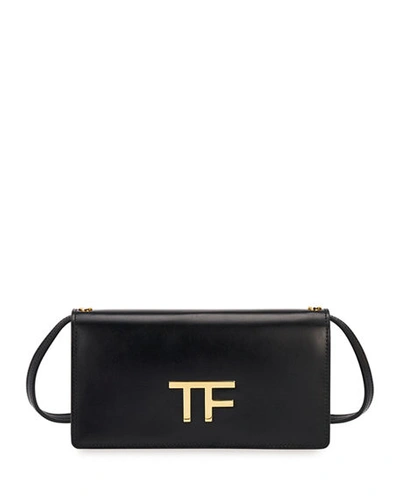 Shop Tom Ford Palmellato Mini Clutch Bag In Black