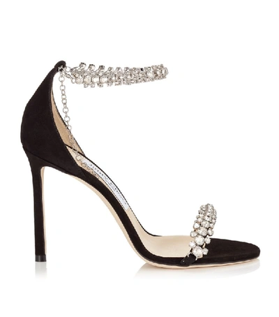 Shop Jimmy Choo Shiloh 100 Leather Sandals