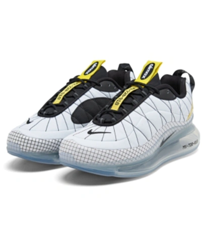 Shop Nike Men's Mx-720-818 Running Sneakers From Finish Line In White/black