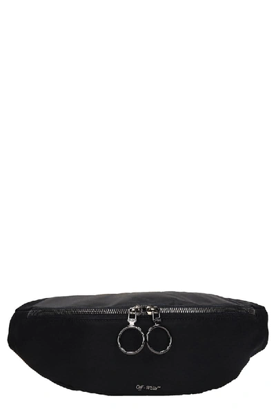 Shop Off-white Carryover Basic Waist Bag In Black Nylon