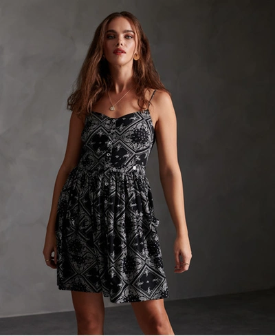 Shop Superdry Amelie Cami Dress In Black