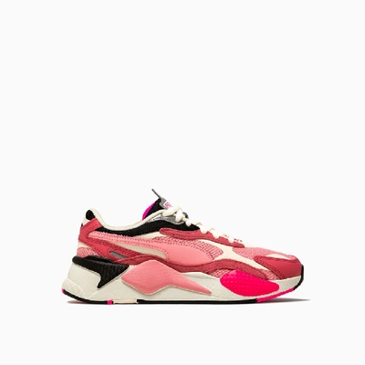 Shop Puma Rs-x3 Puzzle Sneakers 37157006 In Rose Whisper