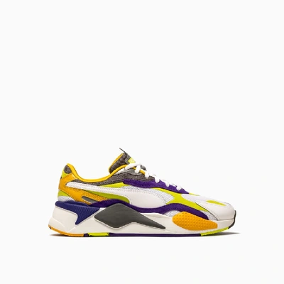 Shop Puma Rs-x3 Level Up Sneakers 37316901 In White