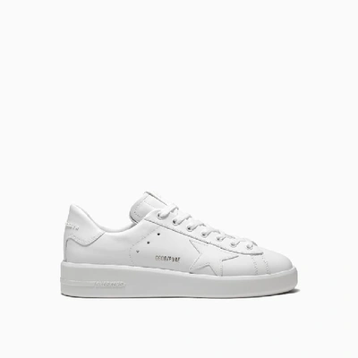Shop Golden Goose Deluxe Brand Pure Star Sneakers G36ms603a2 In White