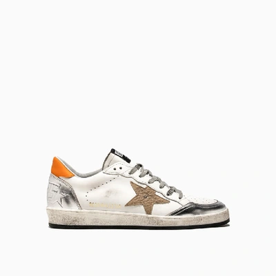 Shop Golden Goose Deluxe Brand Ball Star Sneakers G36ms592a52 In White