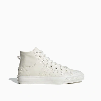 Shop Adidas Originals Adidas Nizza Hi Rf Sneakers Ef5756 In Off White