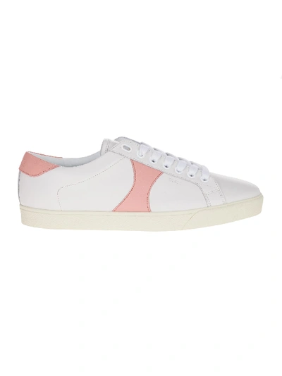 Shop Celine Triomphe Sneaker In Bianco Rose